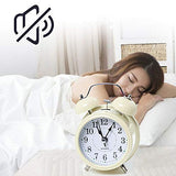 Twin Bell Cream Clock Small