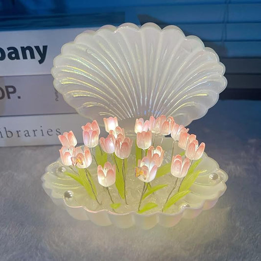 Shell Tulip Lamp