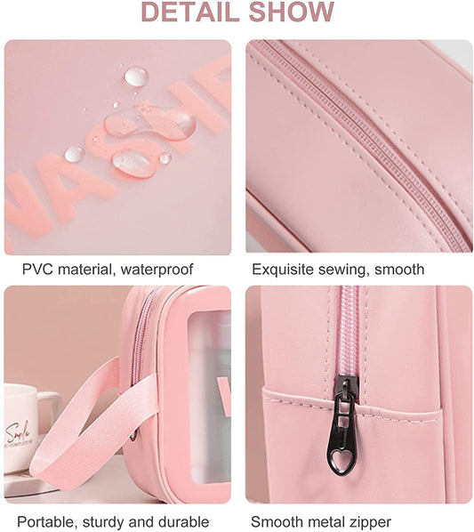 3 Pcs Wash Bag