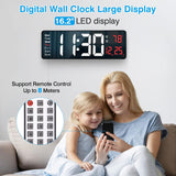 Large Digital Wall Clock