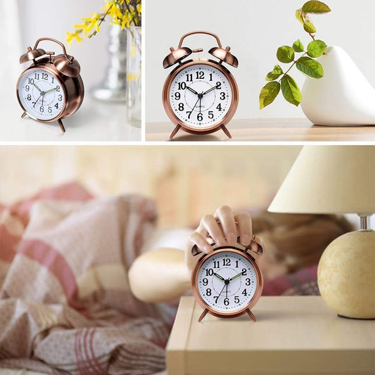 Big Copper Alarm Clock