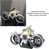 Motorcycle Table Clock RETRO FLIP