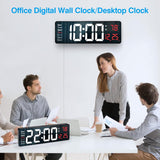 Large Digital Wall Clock