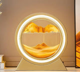 Golden Sand Art With Moveable Screen And Light