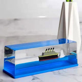 Acrylic Unsinkable Cruise Ship Model