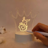 Acrylic Message Board Crown