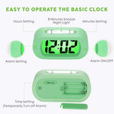 Silicone Digital Alarm Clock