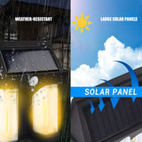 Dual Outdoor Solar Light