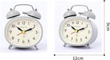 Rectangle Twin Bell Clock