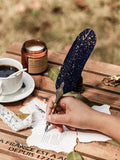 Vintage Carving Feather Pen Set