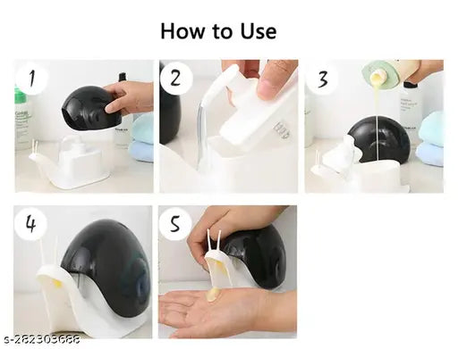 GODSE Snail Soap Dispenser